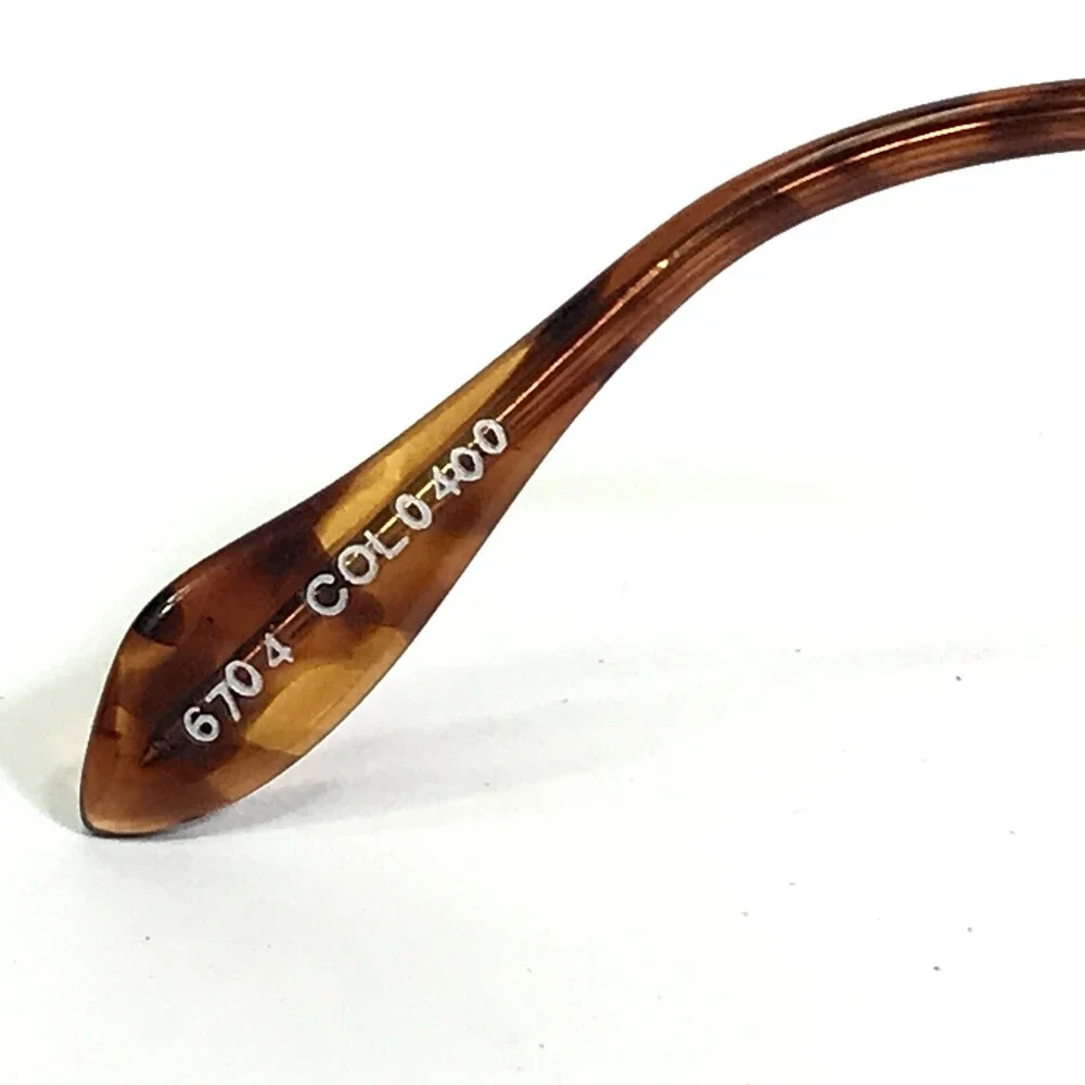 Mikli Eyeglasses Frames 6704 COL 0400 Gold Round Full Wire Rim 48-20-130